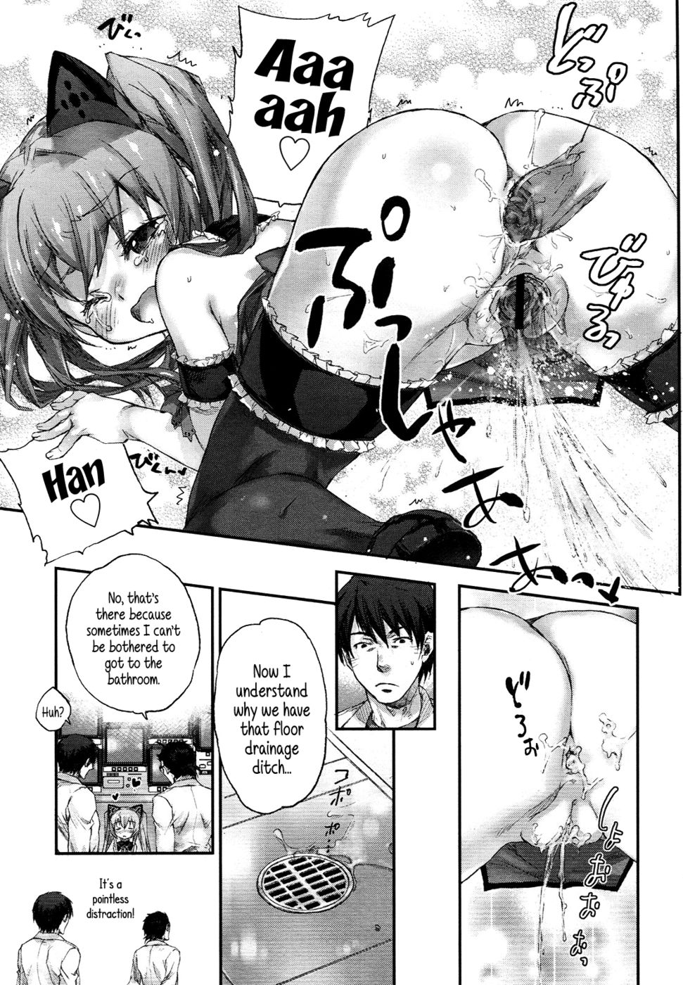 Hentai Manga Comic-Little Girl Shaped Urinating Android C.C.-Read-25